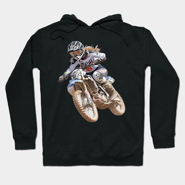 Motocross Mom Hoodie by Hunter_c4 "Click here to uncover more designs"